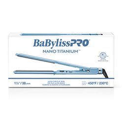 BaBylissPRO Nano Titanium Ultra-Thin 1” Flat Iron - Boxed