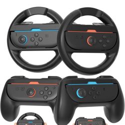 Nintendo Switch Steering Wheel & Controller Set – NEW – $15