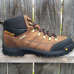 Caterpillar Men Threshold Work Boots Soft toe Waterproof 