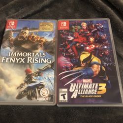 2  Nintendo  Switch Games