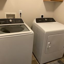 Washer And Dryer! 