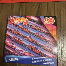 Hot Wheels Mattel 80th Anniversary Target Exclusive Silver Series 8 Pack 2025 set