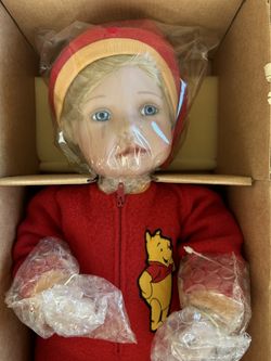 WINNY THE POOH DOLL ITS TIME FOR BED $20