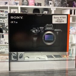Sony A7S III Body Only