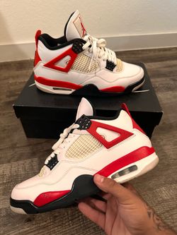 Jordan 4 red cement