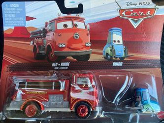 Disney Pixar Cars Red and Guido