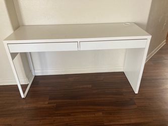 IKEA white desk