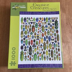 Exquisite Creatures insect art puzzle 🧩🐛 1000 piece **BRAND NEW**