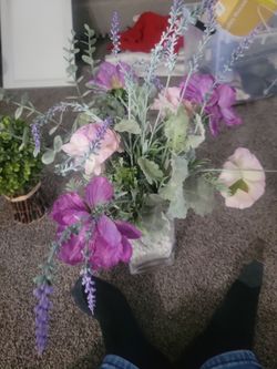 Flowers in a vase