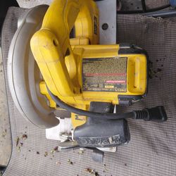 Dewalt radial circular  saw