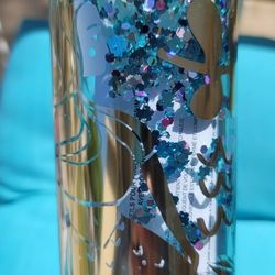 Starbucks Mermaid Tumbler Snow Glob