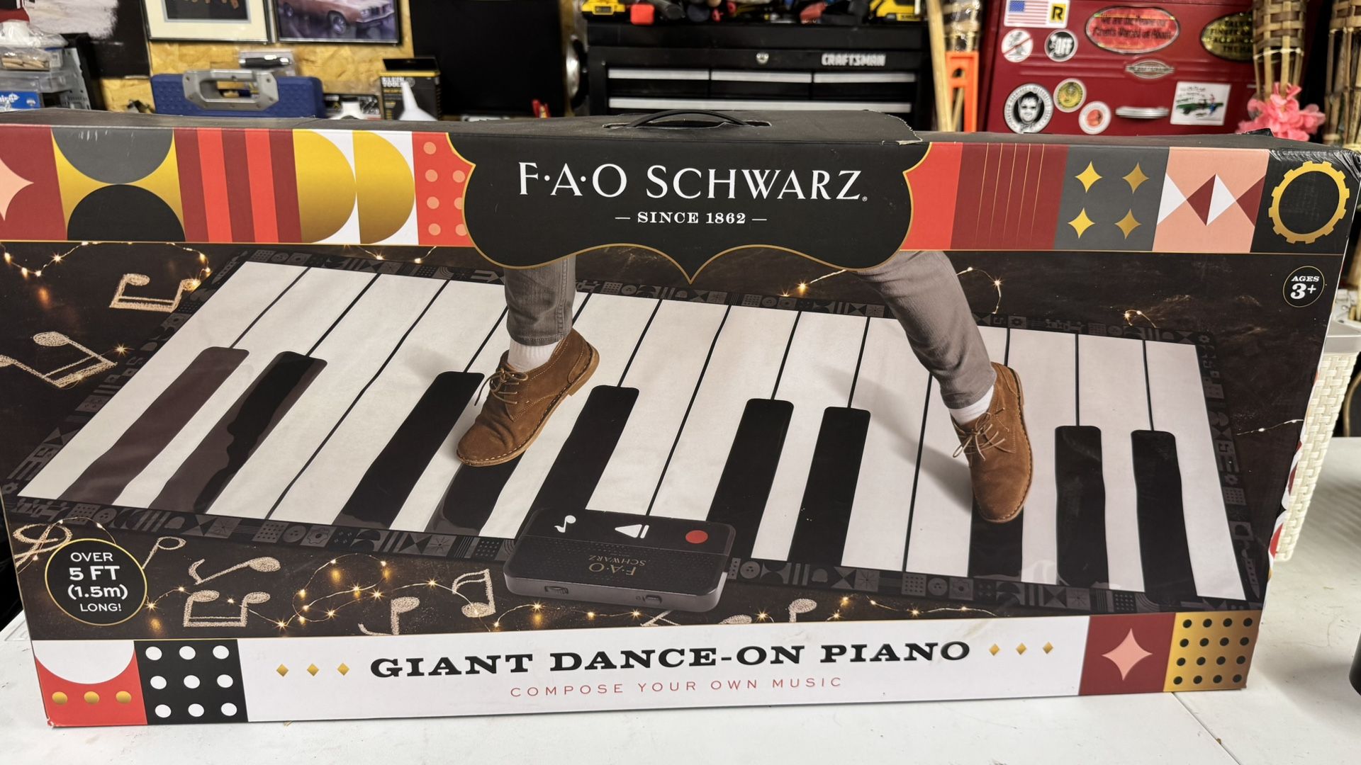 FAO Schwarz Foot Piano 