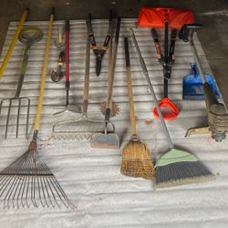 Garden Tools 15 Total 