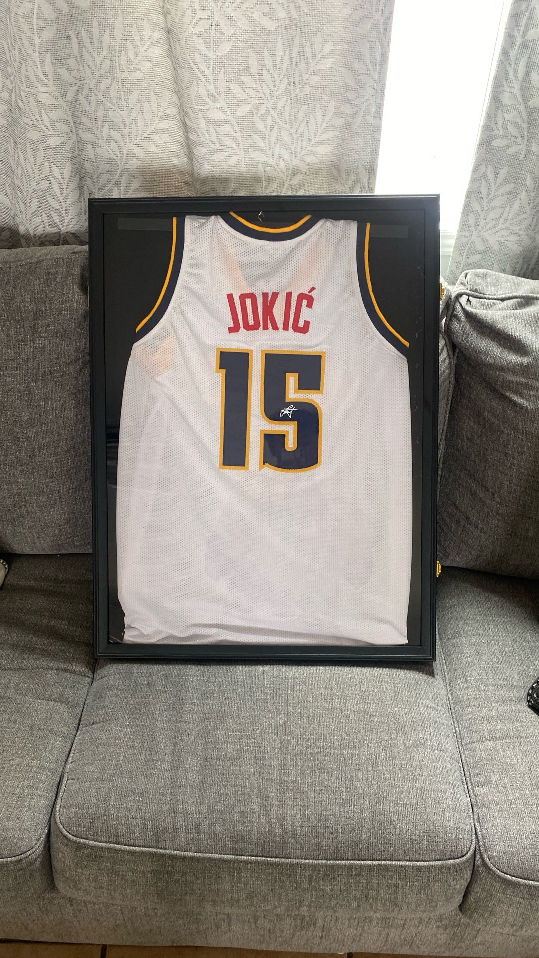 Jokic Framed Jersey