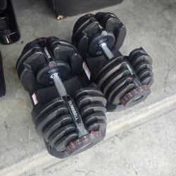 90 Lbs Adjustable Dumbbells (PLEASE READ DESCRIPTION)