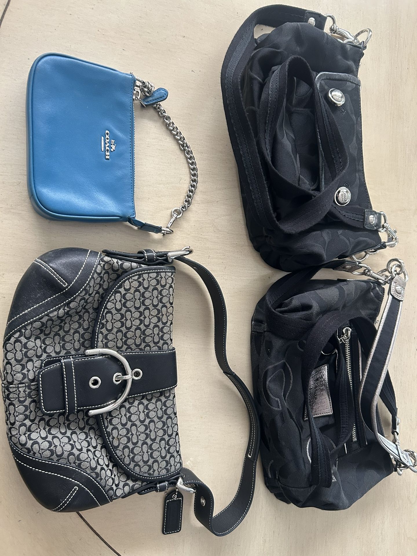 Authentic Vintage Coach Purses