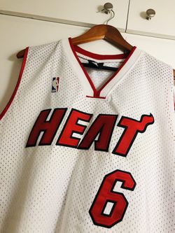 Adidas LeBron James #6 Heat Jersey - clothing & accessories - by