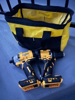 ELECMAPS Cordless Drill and Impact Driver Combo Kit
