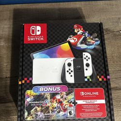 OLED Nintendo Switch - Mariokart Edition (DOES NOT COME WITH MARIOKART)