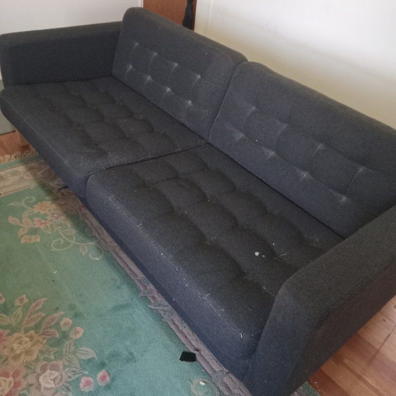 Sofa/Couch Ikea Dark Gray Cloth