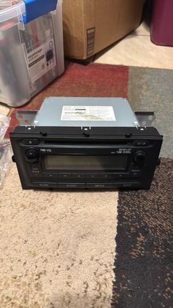 Toyota 2013 car stereo head unit