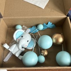 Boy Baby shower/ Bday Cake Topping