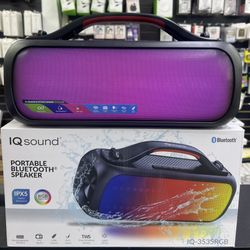 Portable Bluetooth speaker with IPX5
