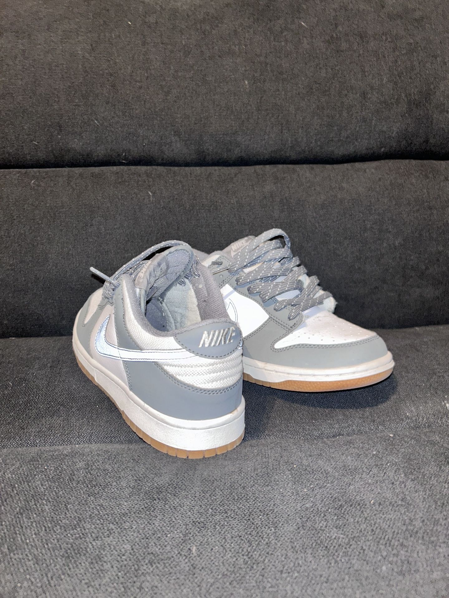 Grey Nike Dunks