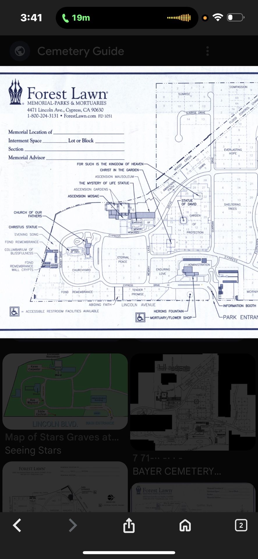 PRIME CEMETERY PLOT FOR SALE IN ETERNAL PEACE