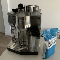 De'Longhi Espresso Maker, Stainless Steel EC860