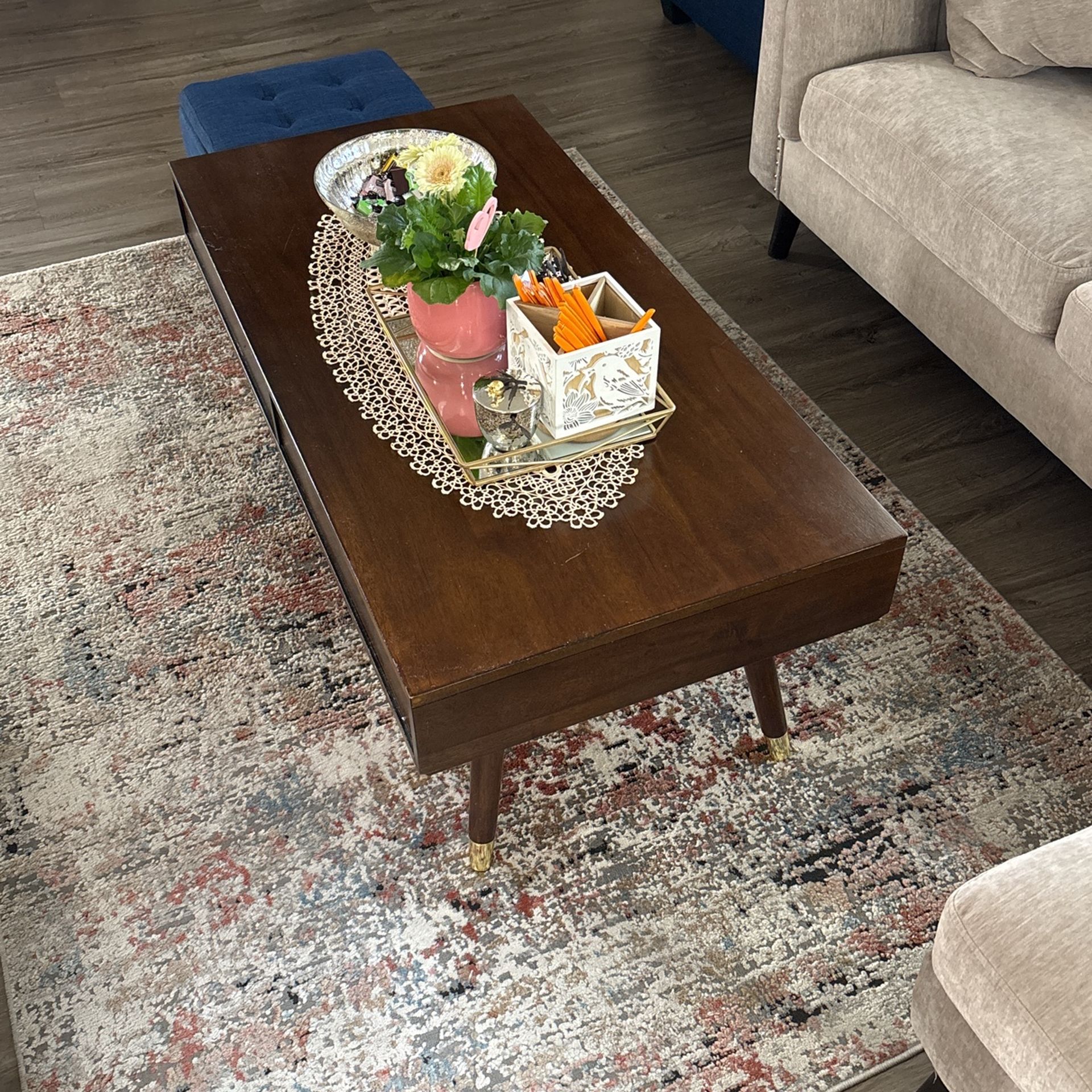 Coffee Table With Drawers