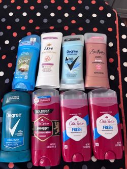 Deodorants – Old Spice, Degree, Dove(5$$ EACH