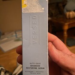 VERSED Auto-Save Advanced Restoring Face Serum Microalgae Ferulic, 1 fl oz ea