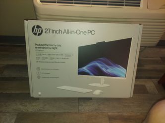 HP 27 inch All in one computer