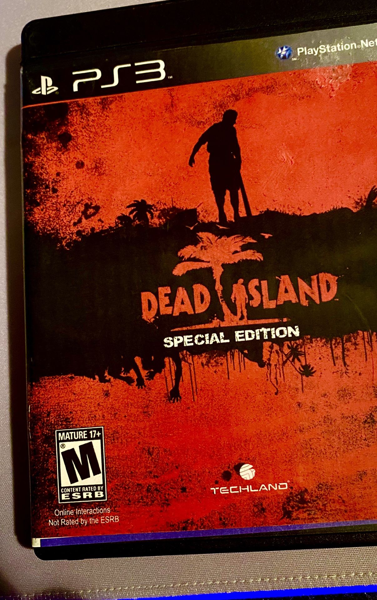 Dead Island PS3 Game And Case