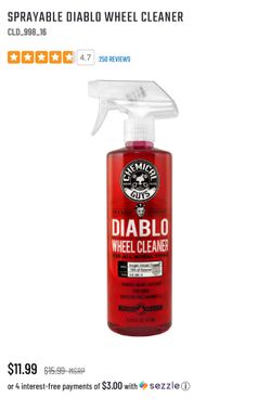 Diablo Wheel Cleaner 
