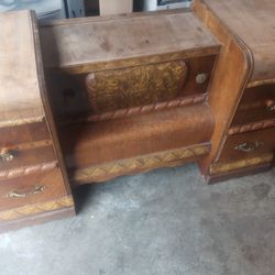 Antique Vanity Dresser 