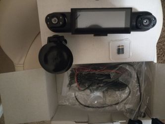 NIB 4 channel (4 lenses) dashcam with 64gb SD card