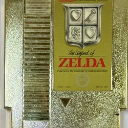 Limited edition GOLD SERIES Legend of Zelda Nintendo (1985)