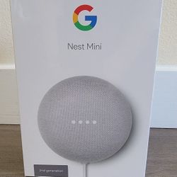 (Brand New) Google Nest Mini 2nd Gen - Bluetooth Speaker