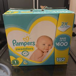 Diapers Size 1 Pampers