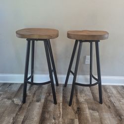 Set Of Swivel Barstools - Retails For $189 New