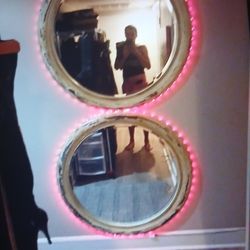 2 Late 1800's Antique Mirrors In Mint Condition 