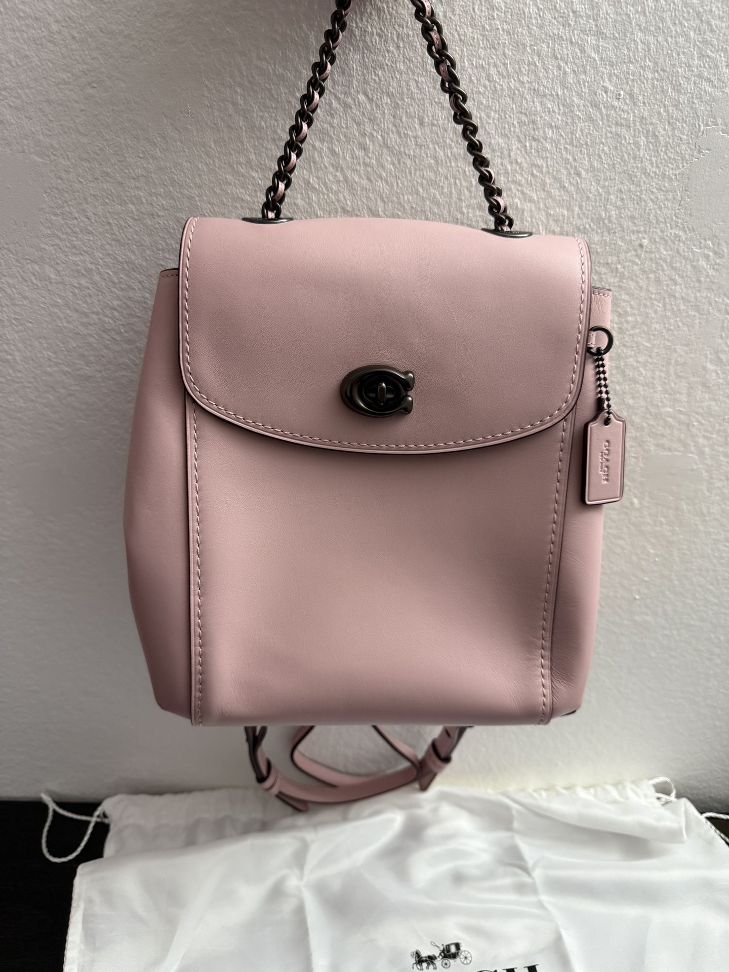 Coach Backpack Pink