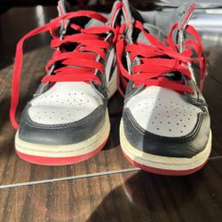 Black Red And White Nikes