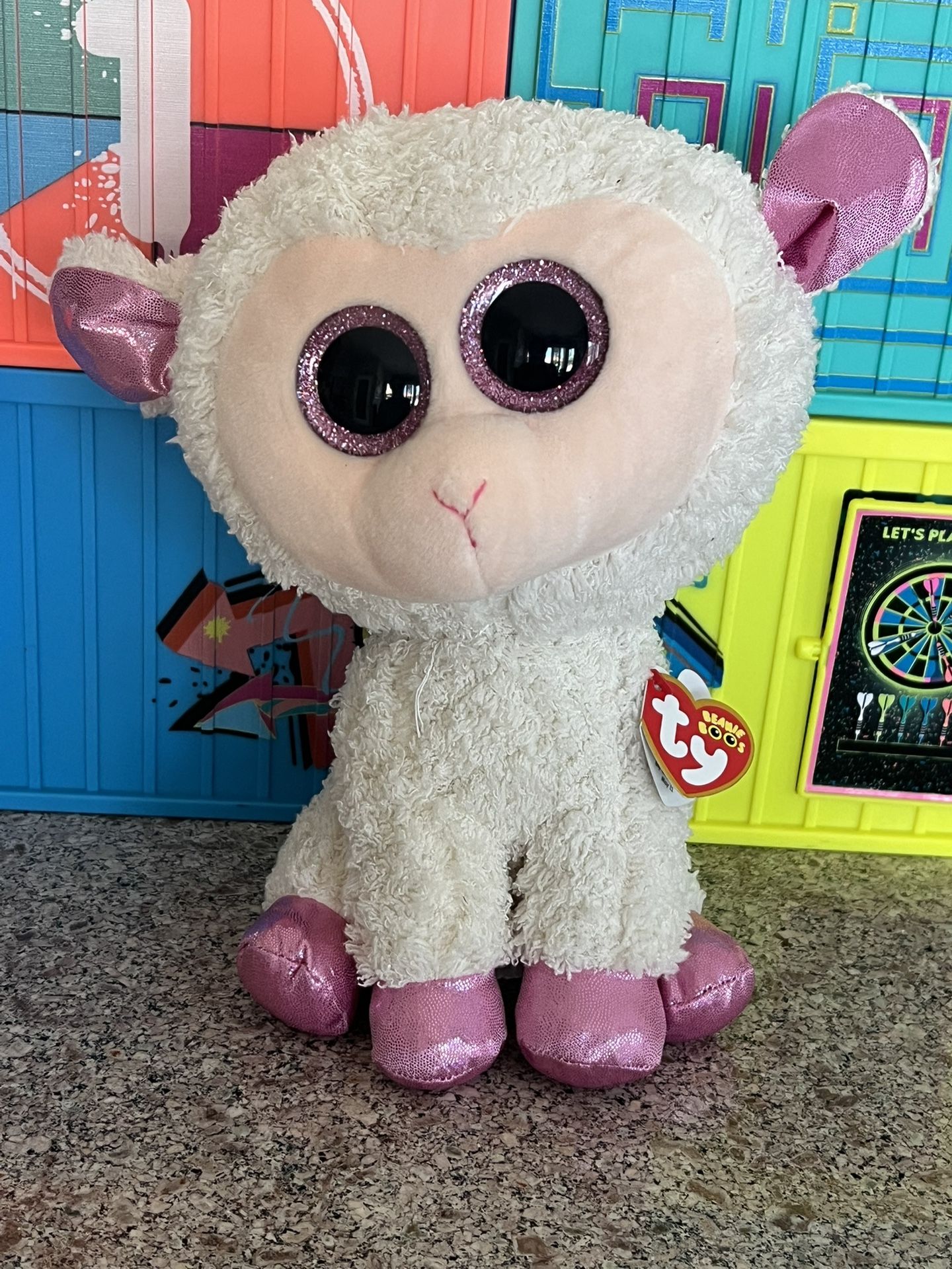 TY BEANIE BOOS “ TWINKLE” THE LAMB! BRAND NEW WITH TAGS