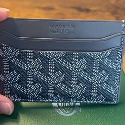 Goyard Card Holder Black & Gray