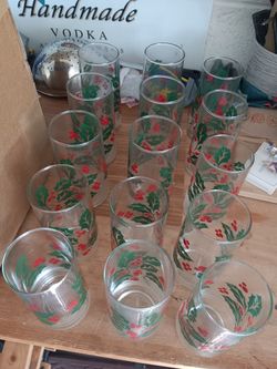 15 Seasonal Type Glasses 14 Oz