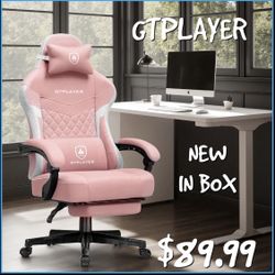 GTPLAYER GAME OFFICE CHAIR NEW