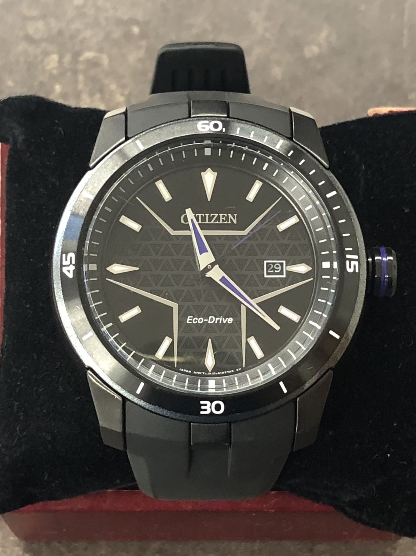 Citizen Marvel Black Panther Men's Eco Drive Watch – AW1615